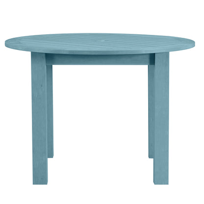 Winawood Wood Effect Round Dining Table - L110cm x D110cm x H76cm