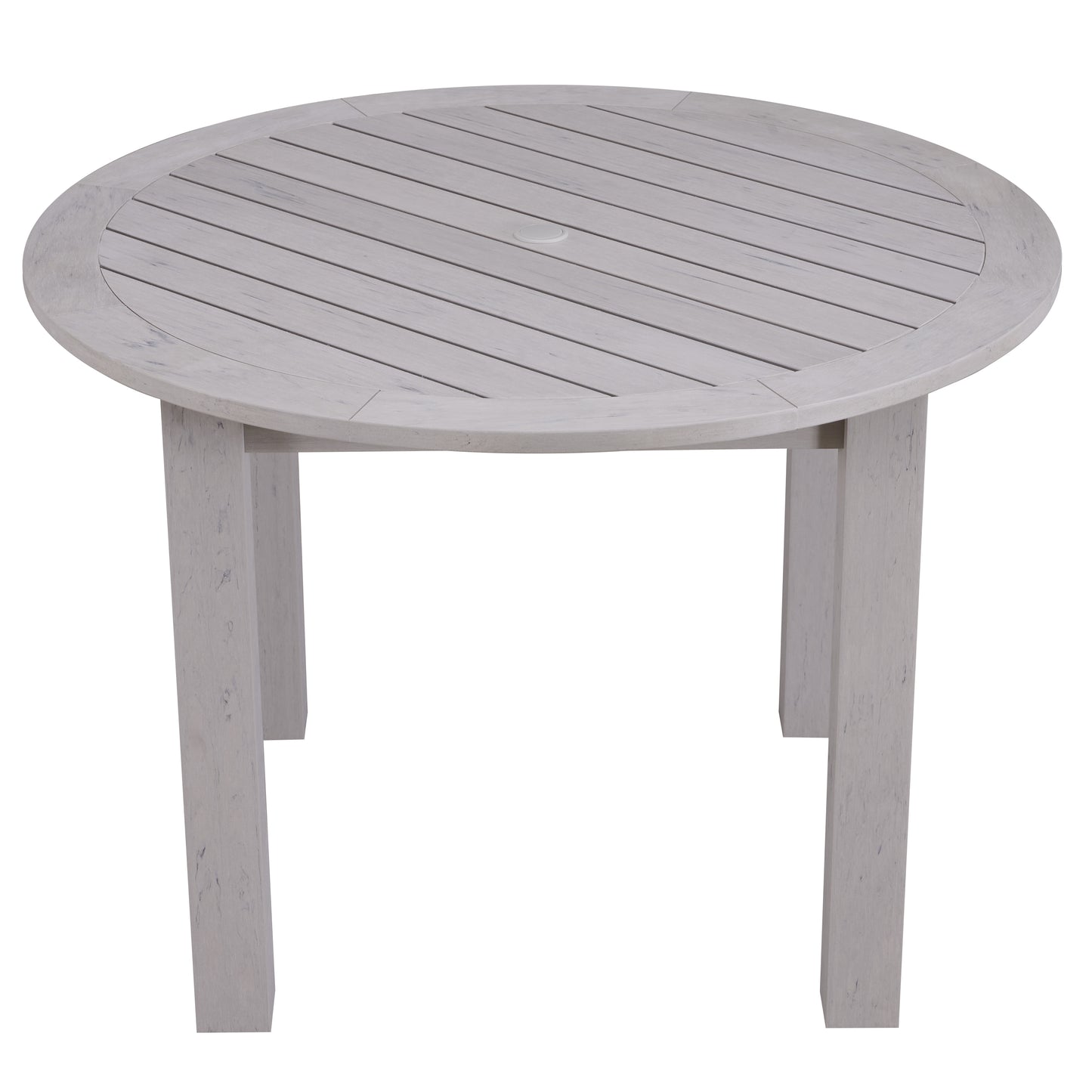 Winawood Wood Effect Round Dining Table - L110cm x D110cm x H76cm