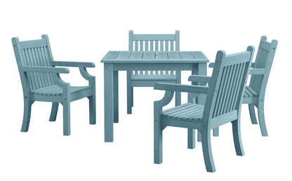 Winawood Wood Effect Square Dining Table - L98.3cm x D98.3cm x H76cm