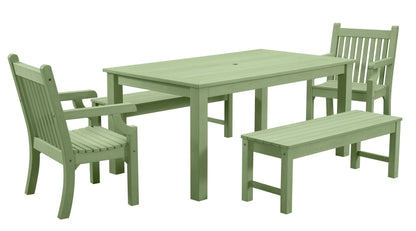 Winawood Wood Effect Rectangular Dining Table - L170cm x D98.3cm x H76cm