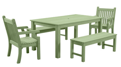 Winawood Sandwick Rectangular Dining Set with Backless Bench