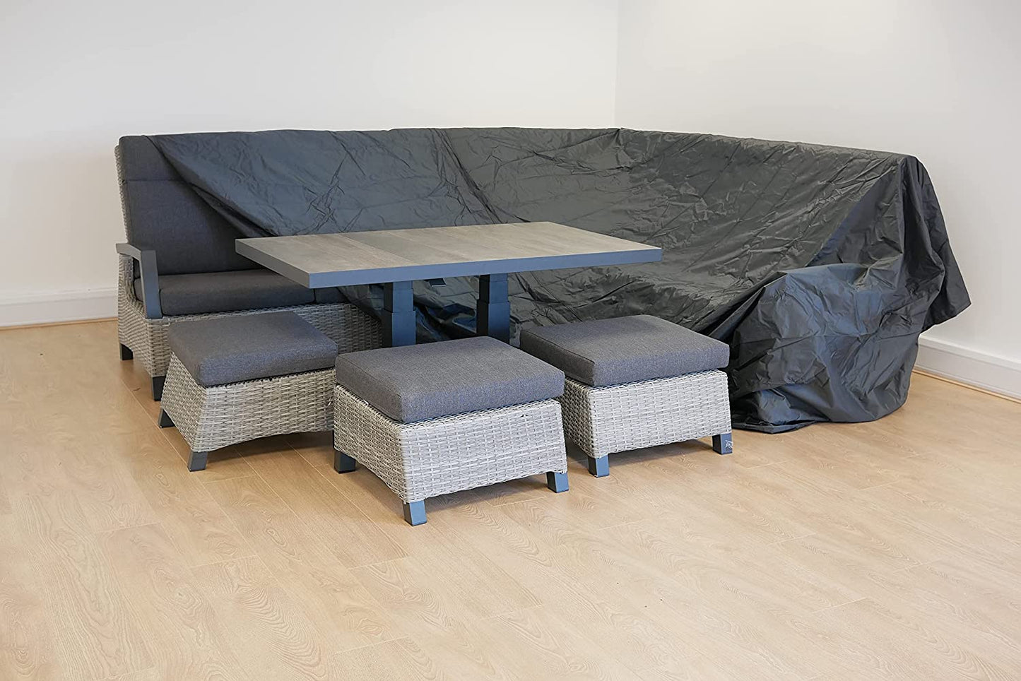 Outdoor Garden Furniture Cover For Corner Set - Colour Box Packaging - 300x155x100cm