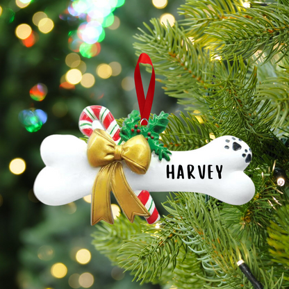Personalised Dog Christmas Ornament