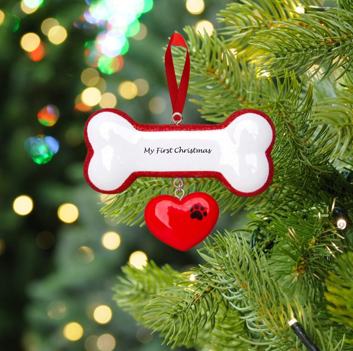 Personalised Dog Christmas Ornament