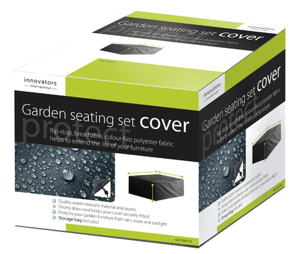 Outdoor Garden Furniture Cover For Square Lounge Set - Colour Box Packaging -255x255x70cm