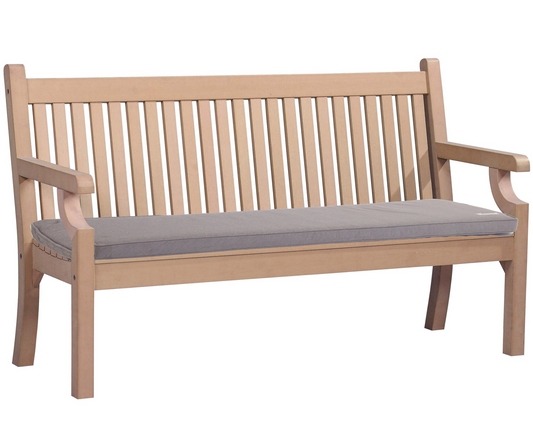 Bundle: Sandwick 3 Seater Bench + Bespoke Cushion - New Teak