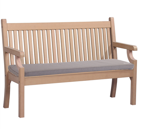 Bundle: Sandwick 2 Seater Bench + Bespoke Cushion - New teak