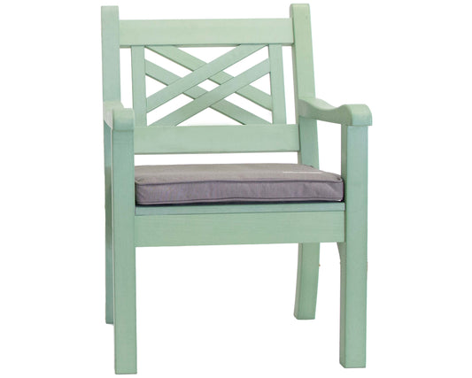Bundle: Speyside Armchair + Bespoke Cushion - Duck Egg Green