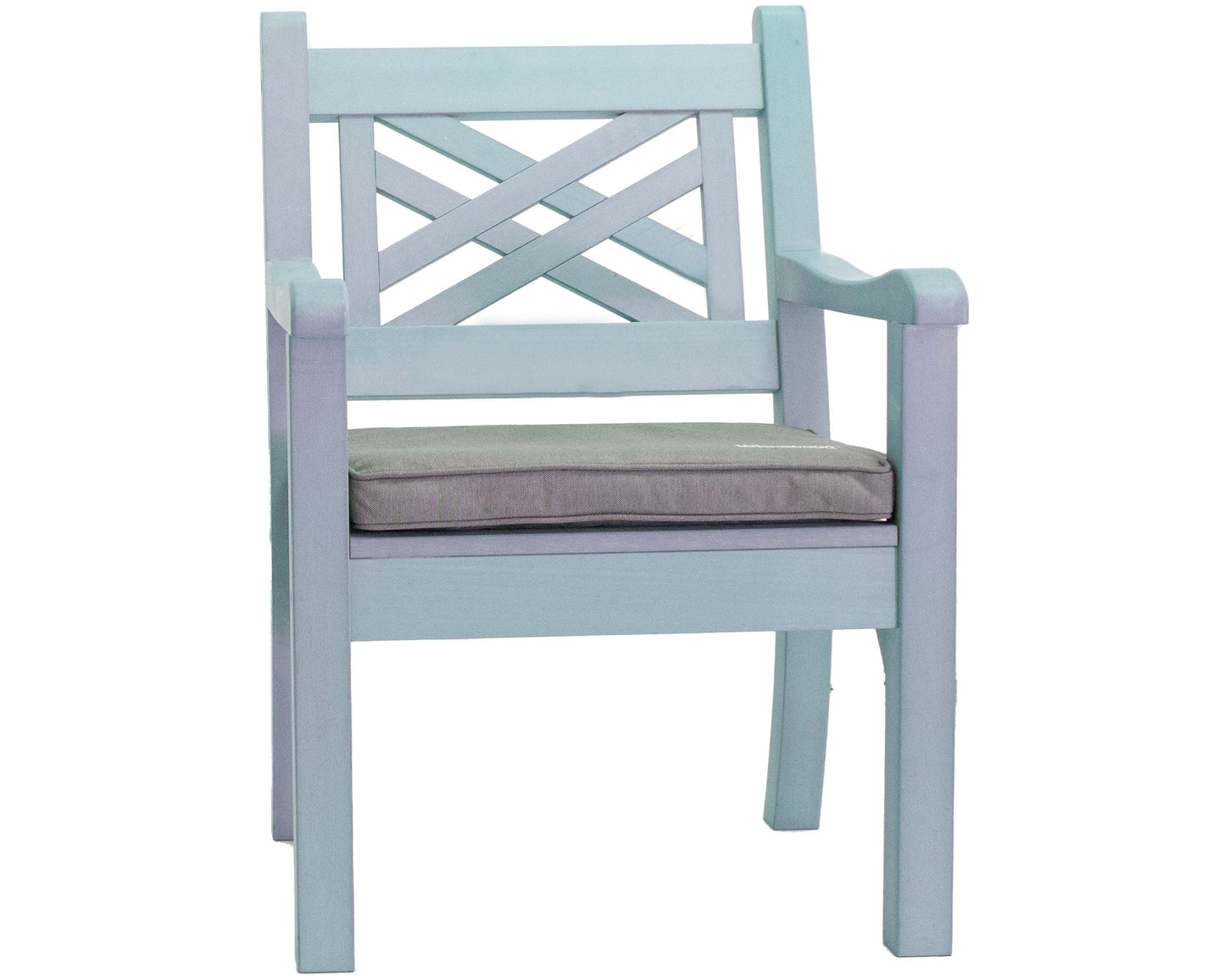 Bundle: Speyside Armchair + Bespoke Cushion - Powder Blue